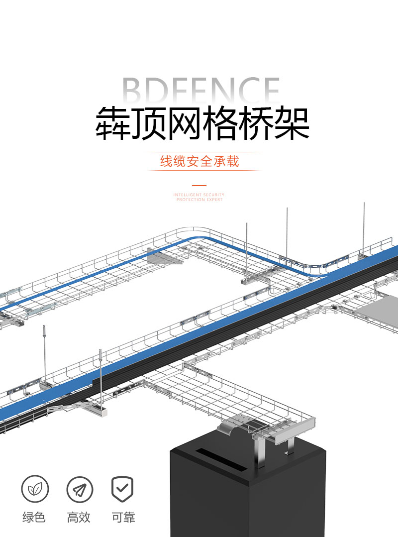 CM50系列网格桥架(图1) CM50系列网格桥架(图1)