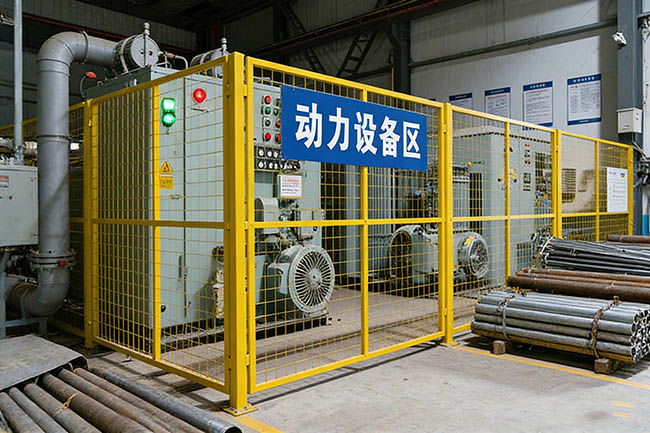 车间乱糟糟？安全隐患多？这车间隔离网一装，规范又省心！(图2)