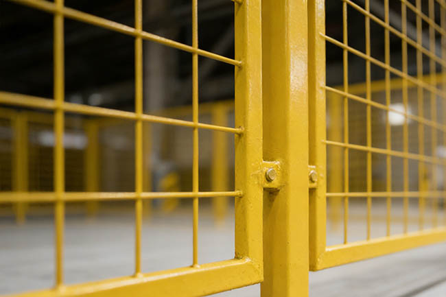 车间隔离网效果图