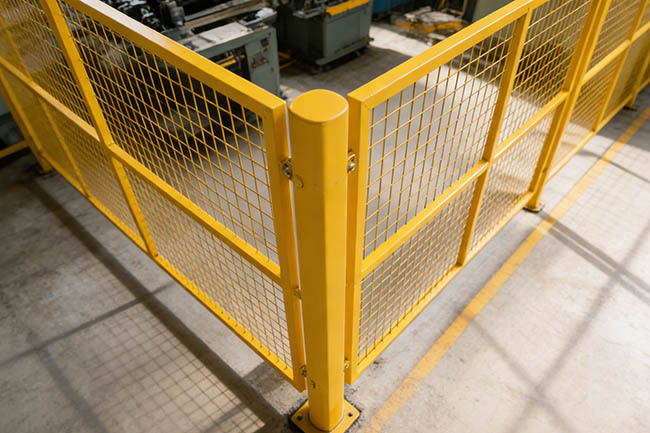 车间隔离网效果图