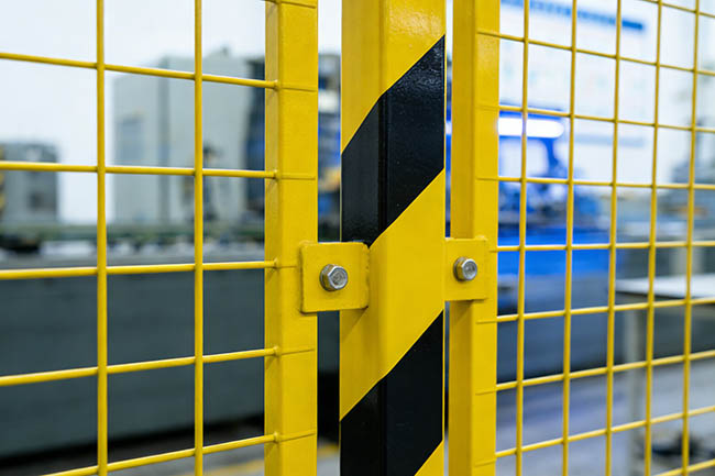 车间隔离网效果图