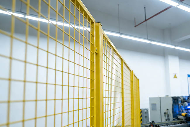 车间隔离网效果图