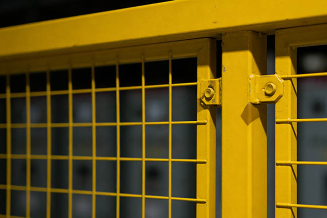 车间隔离网效果图