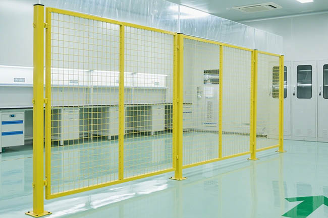 河北犇顶围栏车间隔离网为杭州冷链仓精准解忧