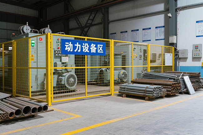 河北犇顶围栏为苏州机械加工厂量身打造安全方案