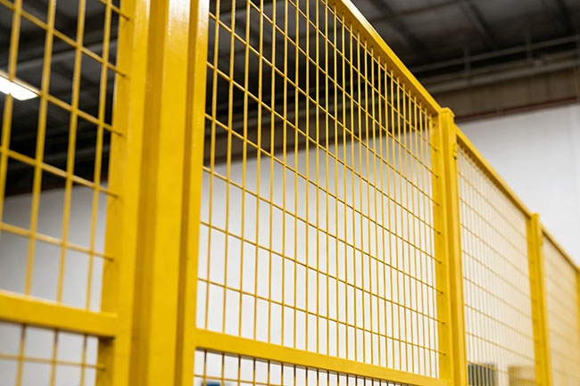 车间隔离网效果图