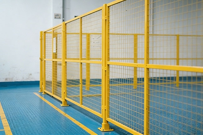 车间隔离网效果图