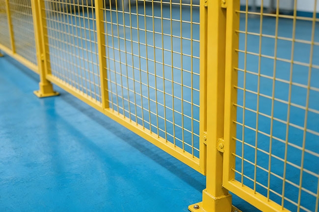 车间隔离网效果图