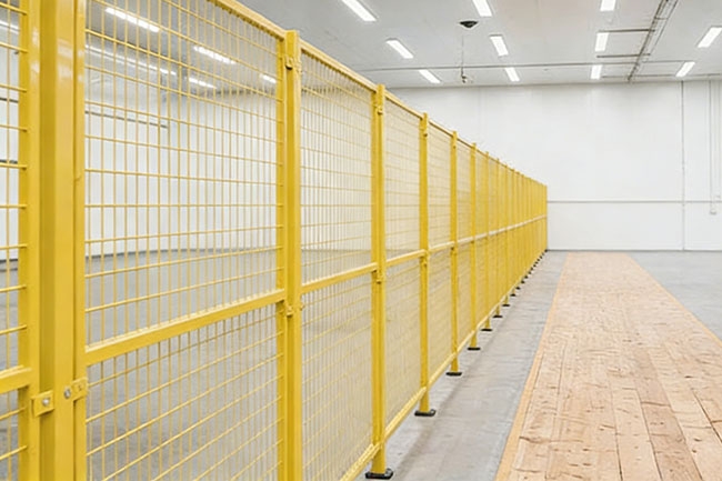 车间隔离网效果图 车间隔离网效果图