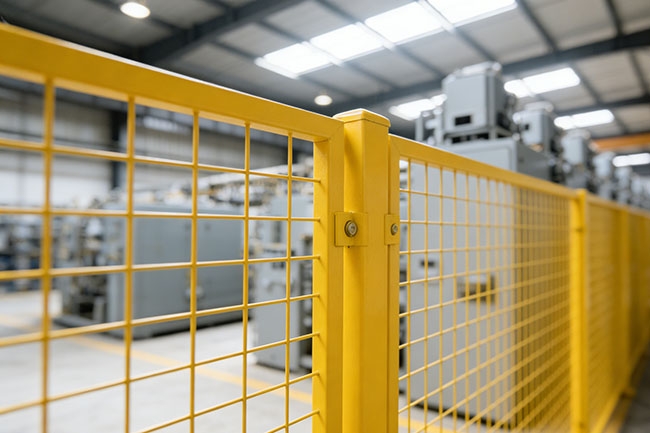 车间隔离网效果图 车间隔离网效果图