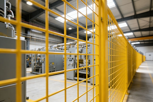 车间隔离网效果图 车间隔离网效果图