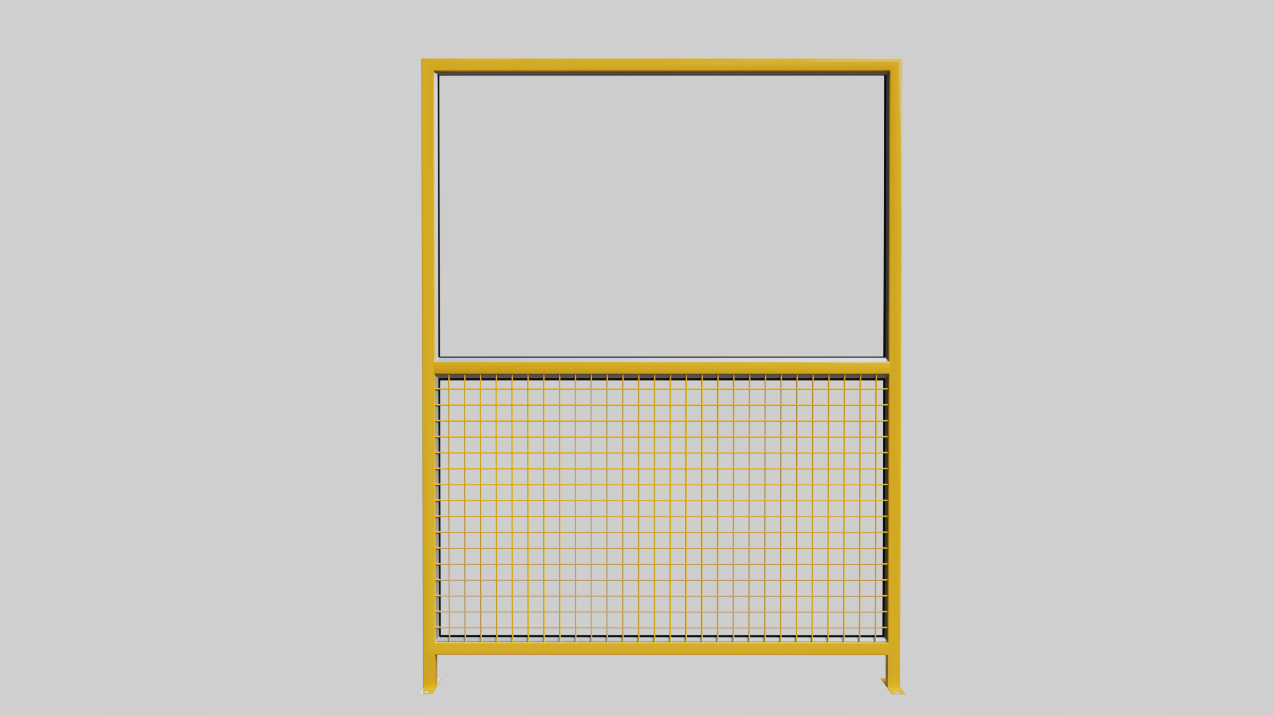 上亚克力板下网片车间隔离网