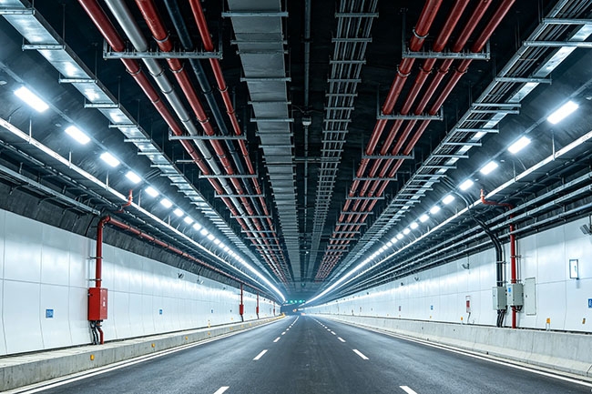 云南某高速公路隧道桥架应用案例