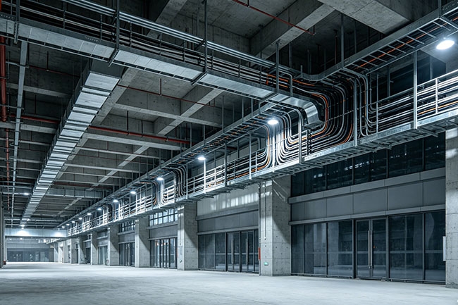 福建某商业综合体弱电桥架应用案例