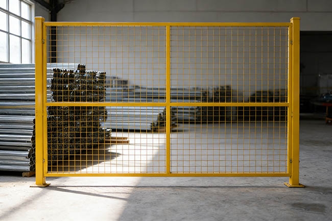 车间隔离网效果图